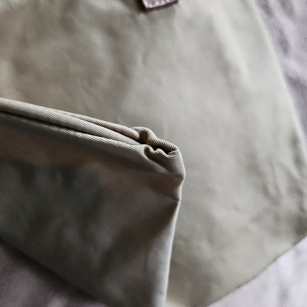 Prada | mini khaki nylon 'Tessuto' tote bag - Picture 7 of 10